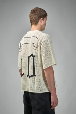 Askyurself Cropped Knit Mesh OE Jersey - LABELS