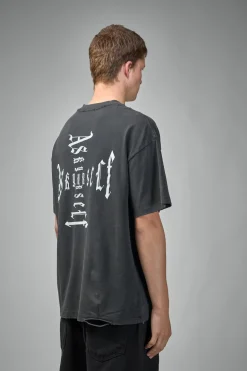 Askyurself Cross Logo Vintage Tee - LABELS