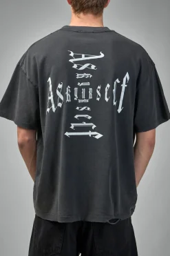 Askyurself Cross Logo Vintage Tee - LABELS