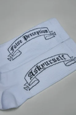 Askyurself False Perception Socks - LABELS