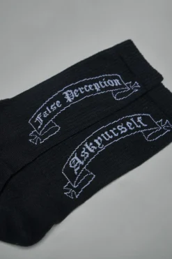 Askyurself False Perception Socks - LABELS