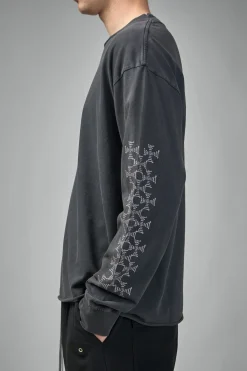Askyurself Raw Cross Logo Vintage LS - LABELS