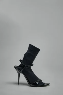 Balenciaga Avenue Sock 110mm Sandal - LABELS