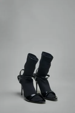 Balenciaga Avenue Sock 110mm Sandal - LABELS