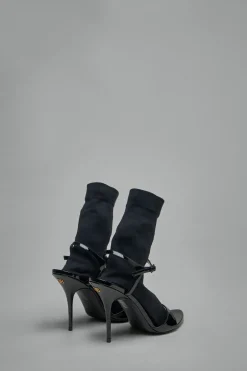 Balenciaga Avenue Sock 110mm Sandal - LABELS