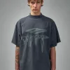 Balenciaga 3B Liquefied T-Shirt Oversized - LABELS