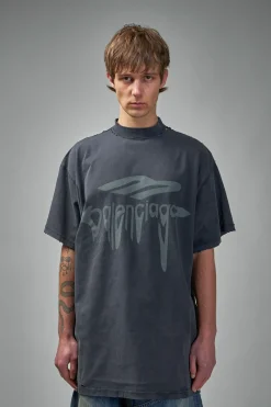 Balenciaga 3B Liquefied T-Shirt Oversized - LABELS