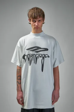 Balenciaga 3B Liquefied T-Shirt Oversized - LABELS