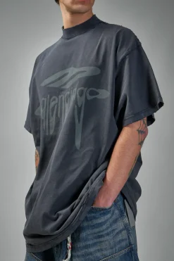 Balenciaga 3B Liquefied T-Shirt Oversized - LABELS