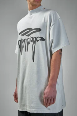 Balenciaga 3B Liquefied T-Shirt Oversized - LABELS