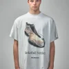 Balenciaga Basketball Sneaker T-Shirt Oversized - LABELS