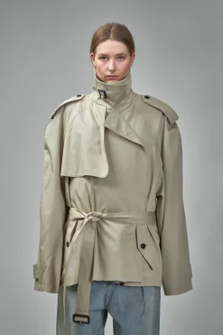 Balenciaga Cropped Trench - LABELS