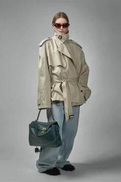 Balenciaga Cropped Trench - LABELS