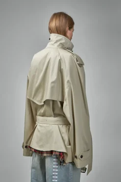 Balenciaga Cropped Trench - LABELS
