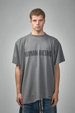 Balenciaga Human Being Shifted T-Shirt - LABELS