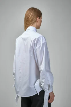 Balenciaga Knotted Cuff Blouse - LABELS