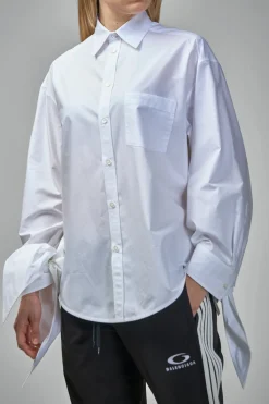Balenciaga Knotted Cuff Blouse - LABELS