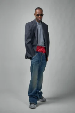 Balenciaga Layered Jeans - LABELS