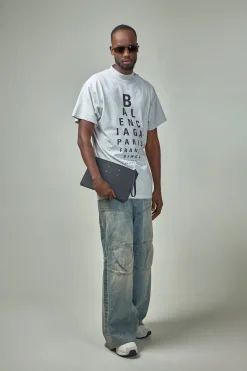 Balenciaga Optical T-Shirt Oversized - LABELS