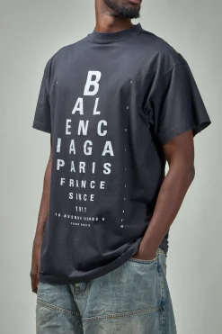 Balenciaga Optical T-Shirt Oversized - LABELS