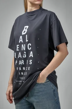 Balenciaga Optical T-Shirt Oversized - LABELS