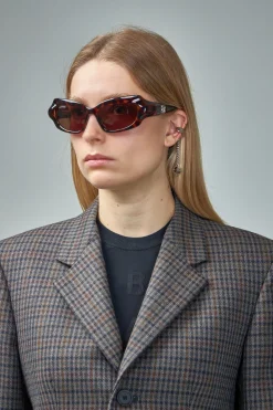 Balenciaga Palazzo Rectangle Sunglasses - LABELS