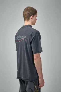 Balenciaga Political Campaign Inside-Out T-Shirt Large Fit - LABELS