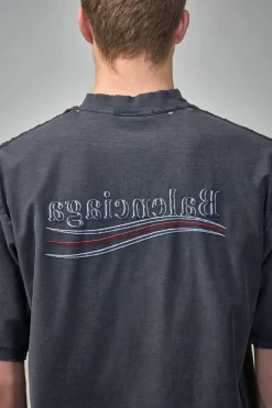 Balenciaga Political Campaign Inside-Out T-Shirt Large Fit - LABELS