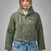 Balenciaga Shrunk Hooded Workwear Parka - LABELS