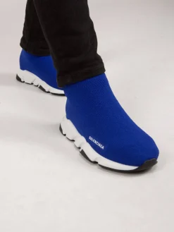Balenciaga Speed LT Sneakers dark blue - LABELS