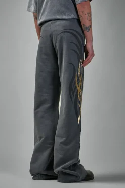 Balenciaga Tacky Gold Baggy Sweatpants - LABELS