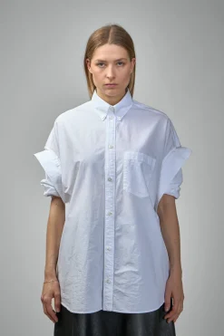 Balenciaga Tucked Sleeve Shirt - LABELS