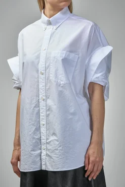 Balenciaga Tucked Sleeve Shirt - LABELS