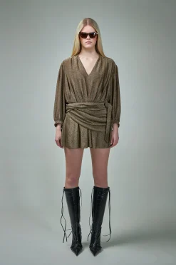 Balenciaga V Neck Mini Dress - LABELS
