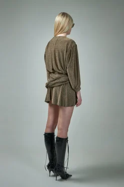 Balenciaga V Neck Mini Dress - LABELS