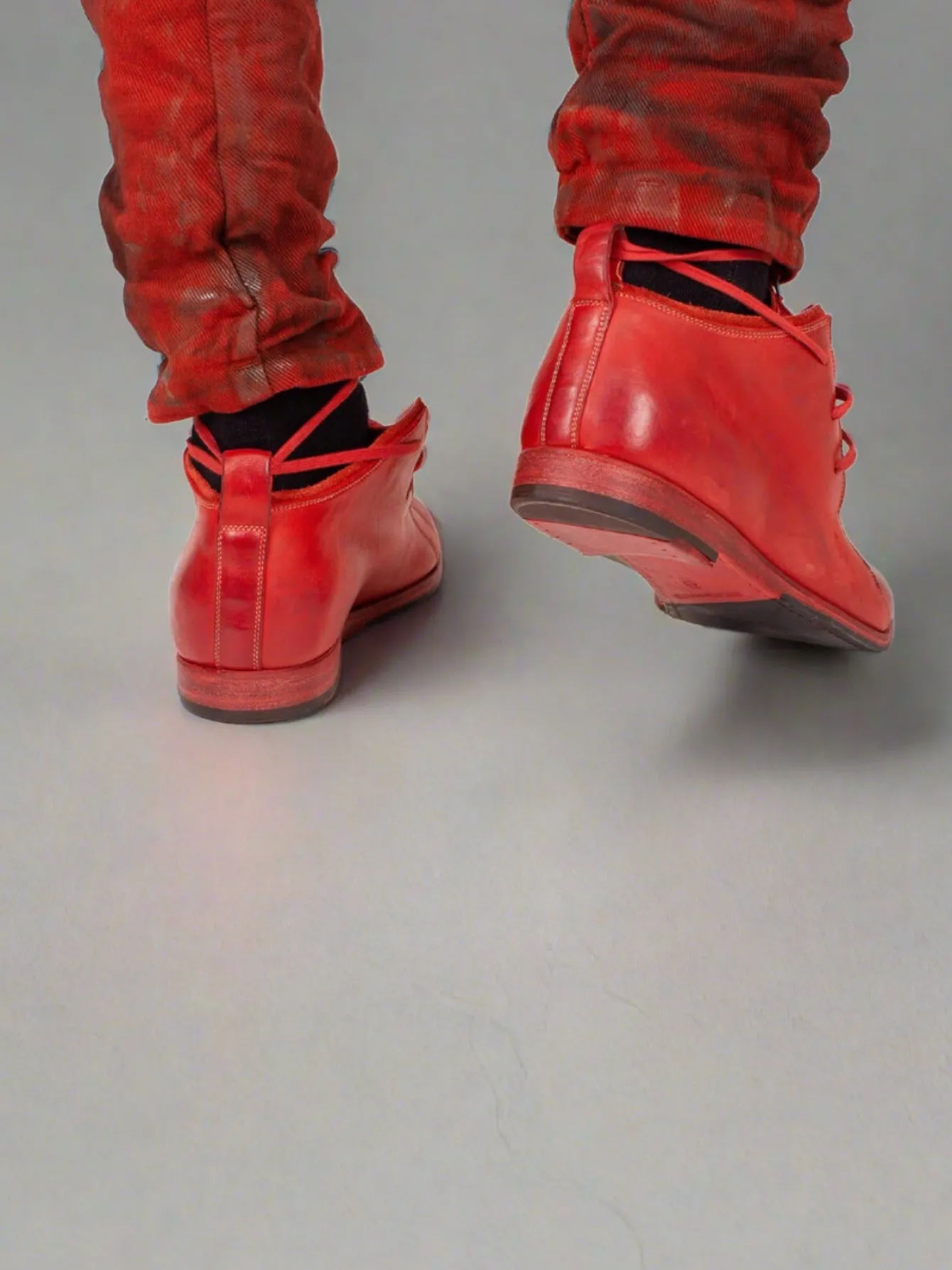 Boris Bidjan Saberi Veg Tan Horse Shoe - LABELS