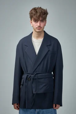 Bottega Veneta Compact Wool Gabardine Blazer - LABELS