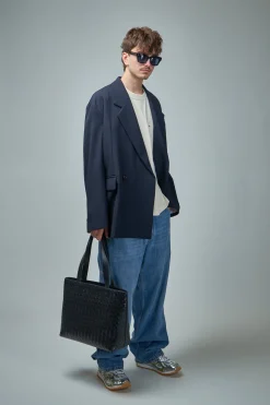 Bottega Veneta Compact Wool Gabardine Blazer - LABELS