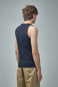 Bottega Veneta Cotton Rib Jersey Tank Top - LABELS