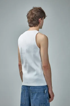 Bottega Veneta Cotton Rib Jersey Tank Top - LABELS