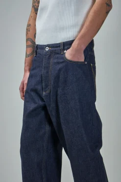 Bottega Veneta Indigo Wide Leg Jeans - LABELS