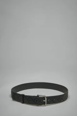 Bottega Veneta Intrecciato Taurillon Belt - LABELS