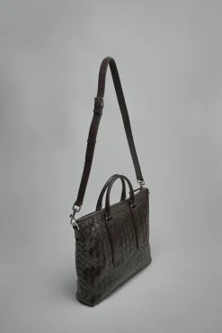 Bottega Veneta Intrecciato Soft Briefcase - LABELS