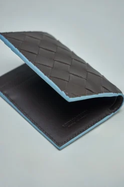 Bottega Veneta Intrecciato Slim Flap Card Case - LABELS