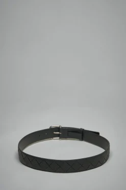 Bottega Veneta Intrecciato Taurillon Belt - LABELS