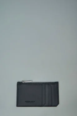 Bottega Veneta Intrecciato Piccolo Zipped Card Case - LABELS
