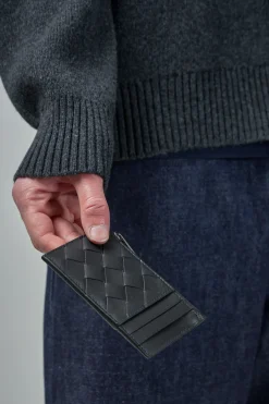 Bottega Veneta Intrecciato Zipped Card Case - LABELS