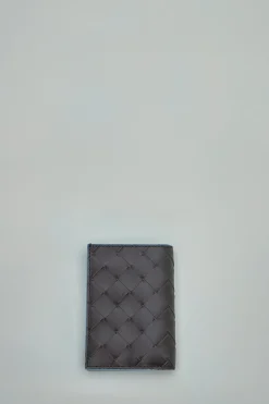 Bottega Veneta Intrecciato Slim Flap Card Case - LABELS