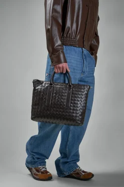 Bottega Veneta Intrecciato Soft Briefcase - LABELS