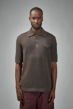 Bottega Veneta Light Linen Polo - LABELS